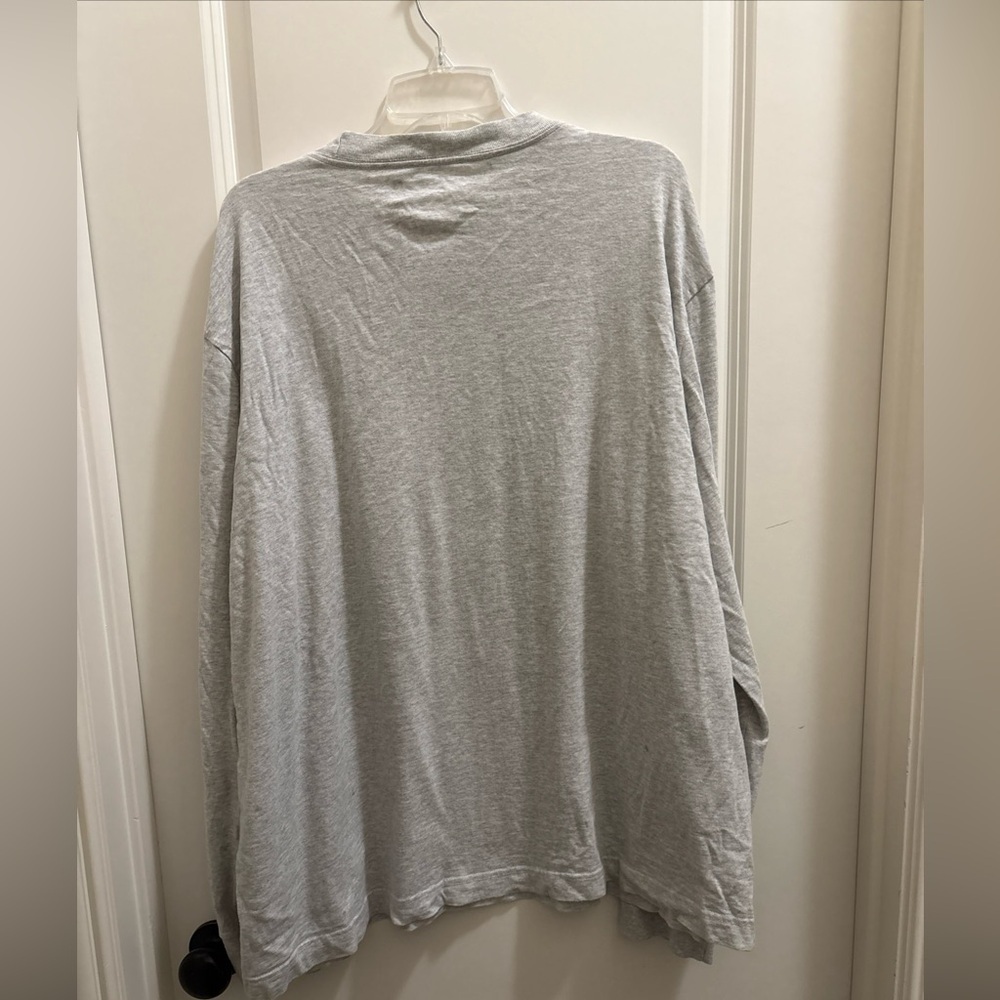 Men’s Abercrombie & Fitch X NBA Dallas Mavericks Gray Long Sleeve Shirt XL - Picture 7 of 7